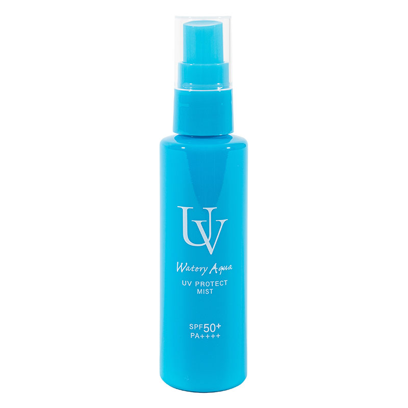 速乾透明 UVプロテクトミスト SPF50+PA++++ 顔・からだ・髪用 スーパーウォータープルーフ 70ml