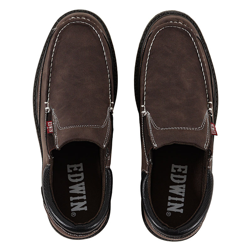 カジュアルスリッポン ダークブラウン