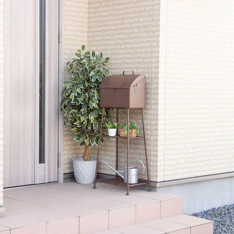 【お取り寄せ商品】メールBOX ブラウン MB11