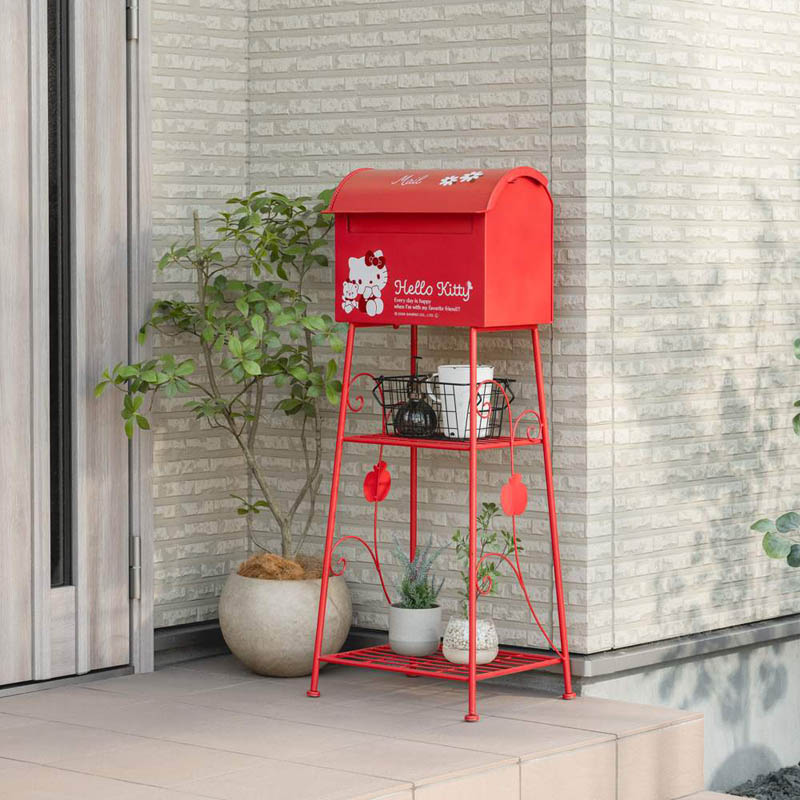 【お取り寄せ商品】ガーデンポスト キティ レッド