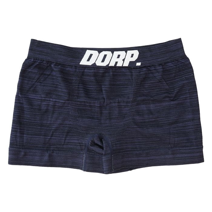 DROP. 成型ボクサーパンツ スタンダード(ブラック・ブルー・ピンク)3枚組