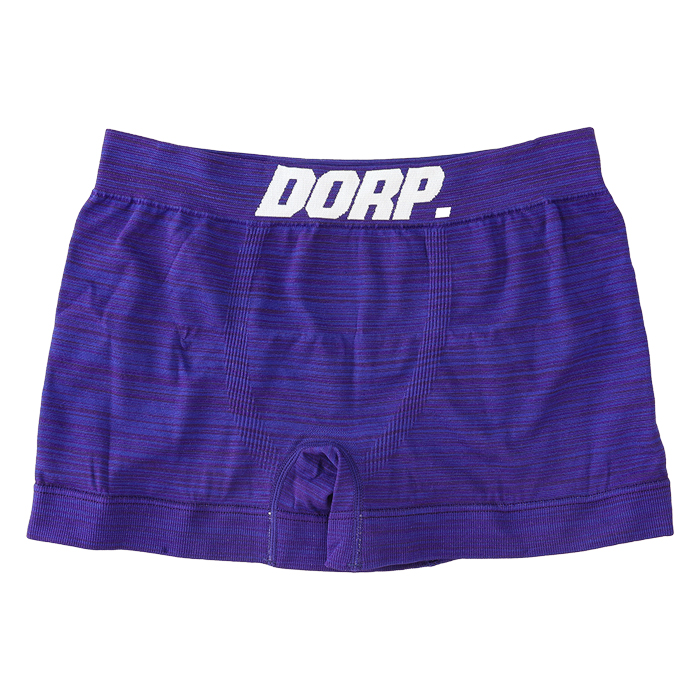 DROP. 成型ボクサーパンツ カラー3色(ブルー・オレンジ・レッド)3枚組