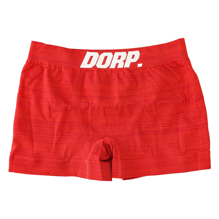 DROP. 成型ボクサーパンツ カラー3色(ブルー・オレンジ・レッド)3枚組