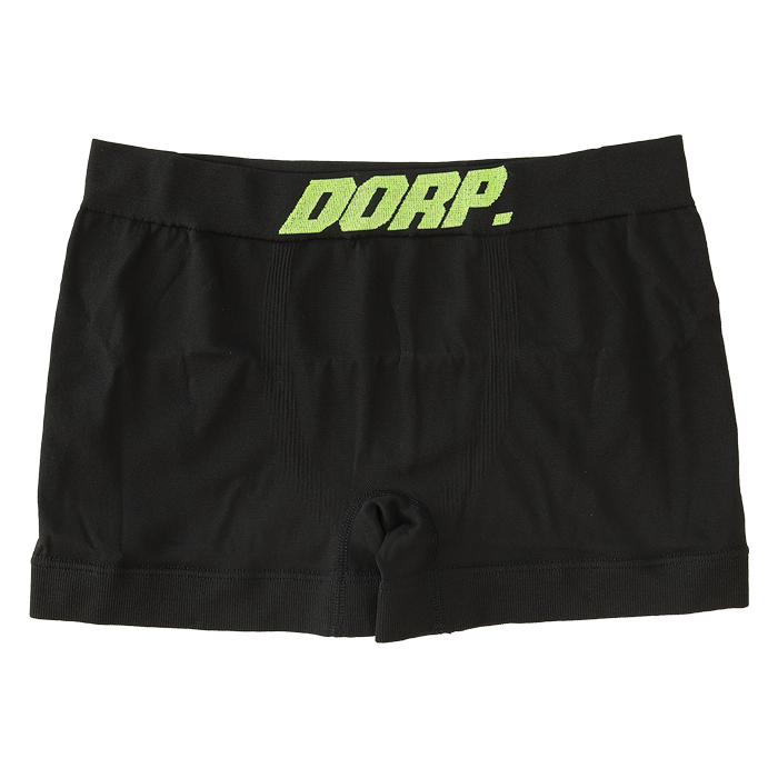 DROP. 成型ボクサーパンツ カラーロゴ(ブルー・グリーン・ピンク)3枚組