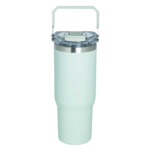 ensemble ストロー付2WAYタンブラー 900ml グリーン 保温・保冷