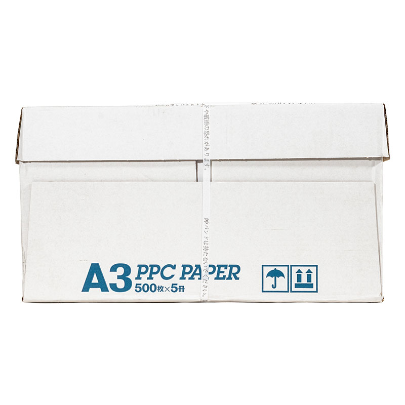 【5冊セット】コピー用紙高白PPC A3サイズ 2500枚(500枚×5) 1箱 4546936600076×5