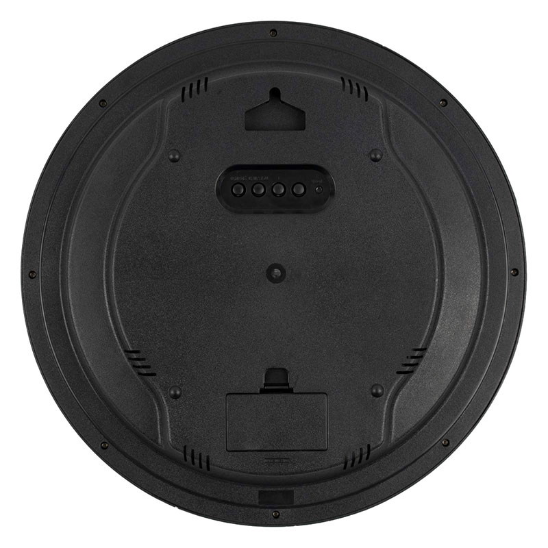 電波掛時計 温湿度計付き HWC-001RCSV