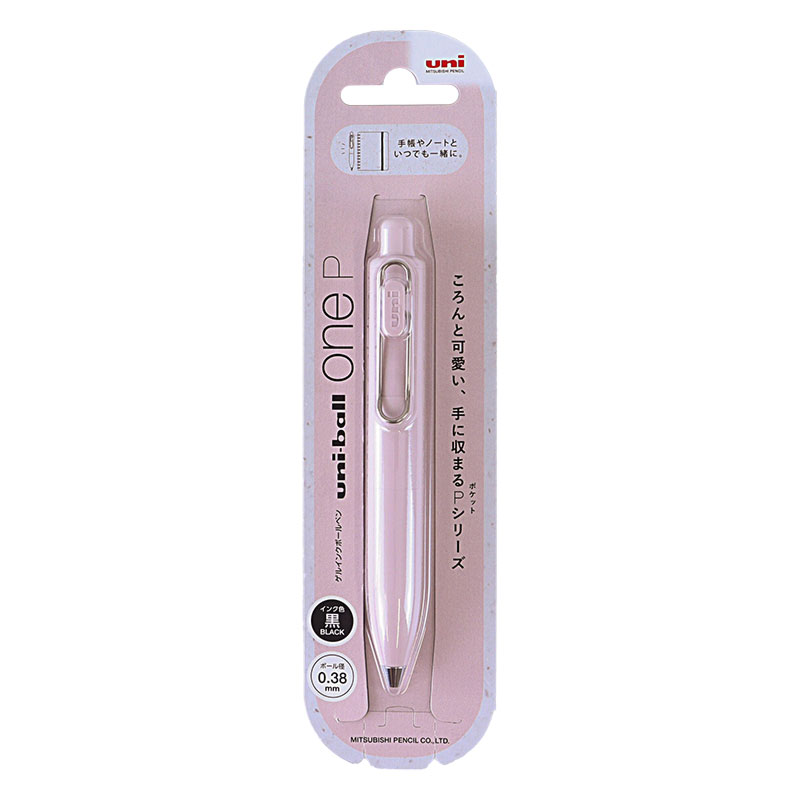 ユニボール ワンP 0.38mm もも