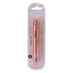 ユニボール ワンP 0.38mm みかん