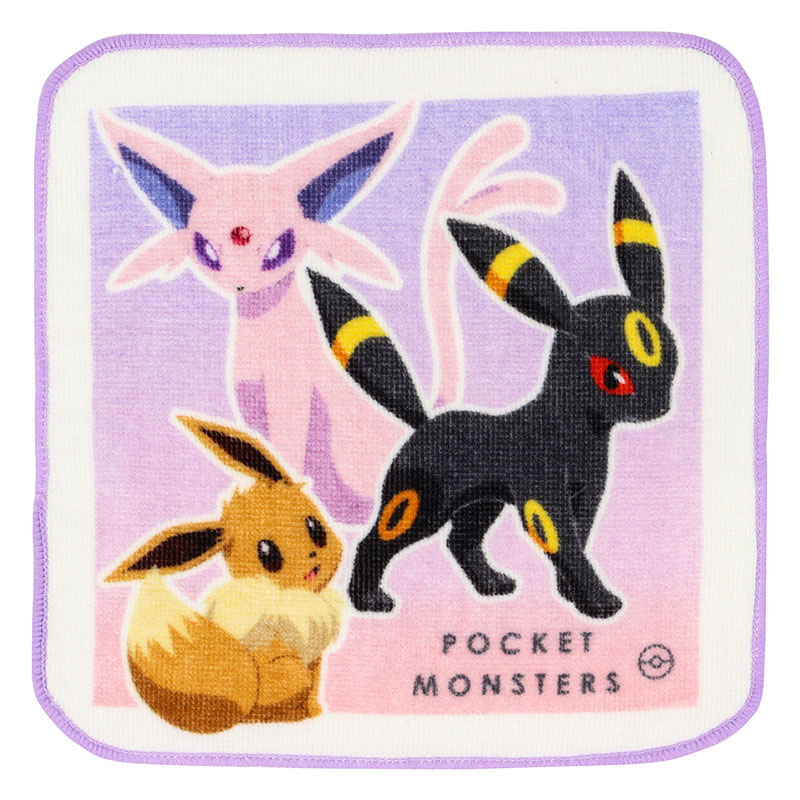 ミニタオル3枚組セット ポケットモンスター 16×16cm PK43085