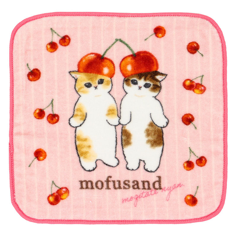 ミニタオル3枚セット mofusand 16×16cm