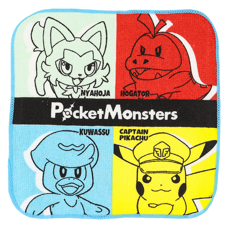 プチタオル ポケットモンスター 16×16cm 3枚組