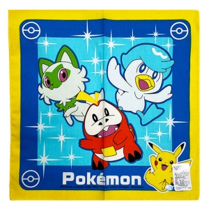 キャラクターハンカチ 30×30cm ポケットモンスター