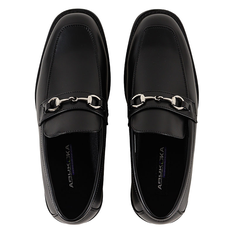 ARUKOKA ビットローファー Uチップ 5E ブラック