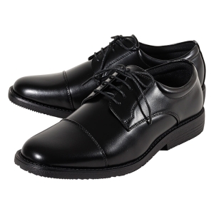 ARUKOKA レースアップ 外羽根 ストレートチップ 5E ブラック