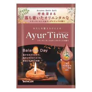 アーユルタイム バランスデイ 分包 フランキンセンス＆サンダルウッド 40g