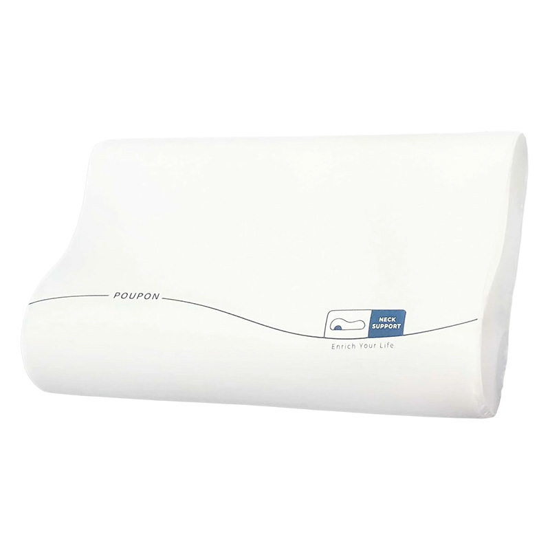 生まくら POUPON ネックサポートタイプ 35×55cm 専用カバー付き