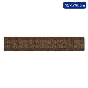 優踏生 洗いやすい キッチンマット 45×240cm ブラウン