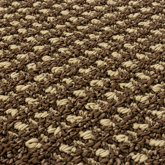優踏生 洗いやすい キッチンマット 45×240cm ブラウン