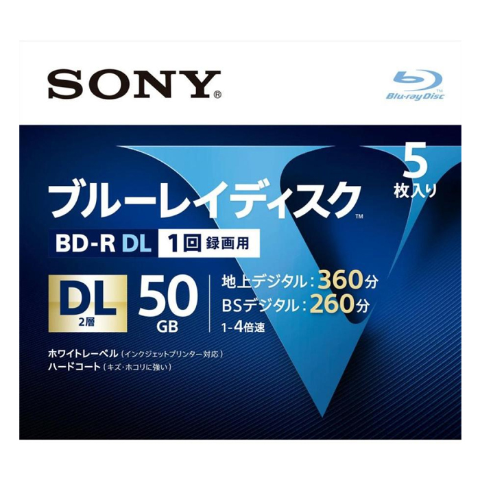 ブルーレイディスク 2層5枚 SONY ソニー ｜ ミスターマックス