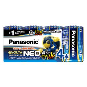 単1形乾電池エボルタNEO 4本パック Panasonic パナソニック