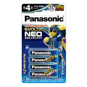 単4形乾電池エボルタNEO 4本パック Panasonic パナソニック