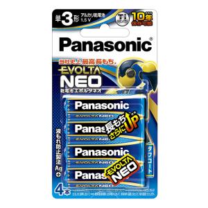 単3形乾電池エボルタNEO 4本パック Panasonic パナソニック