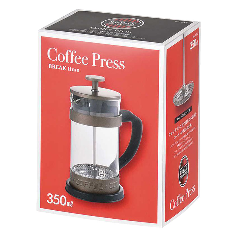 【お取り寄せ商品】ブレイクタイム コーヒープレス 350ml