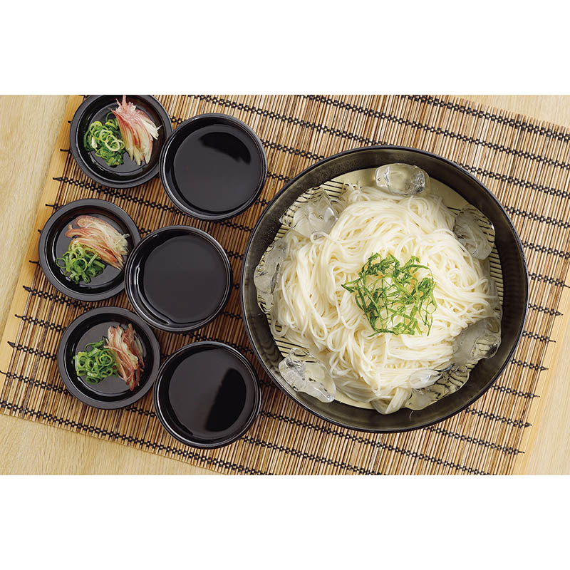 そうめん鉢・猪口4個セット(PCすのこ付)