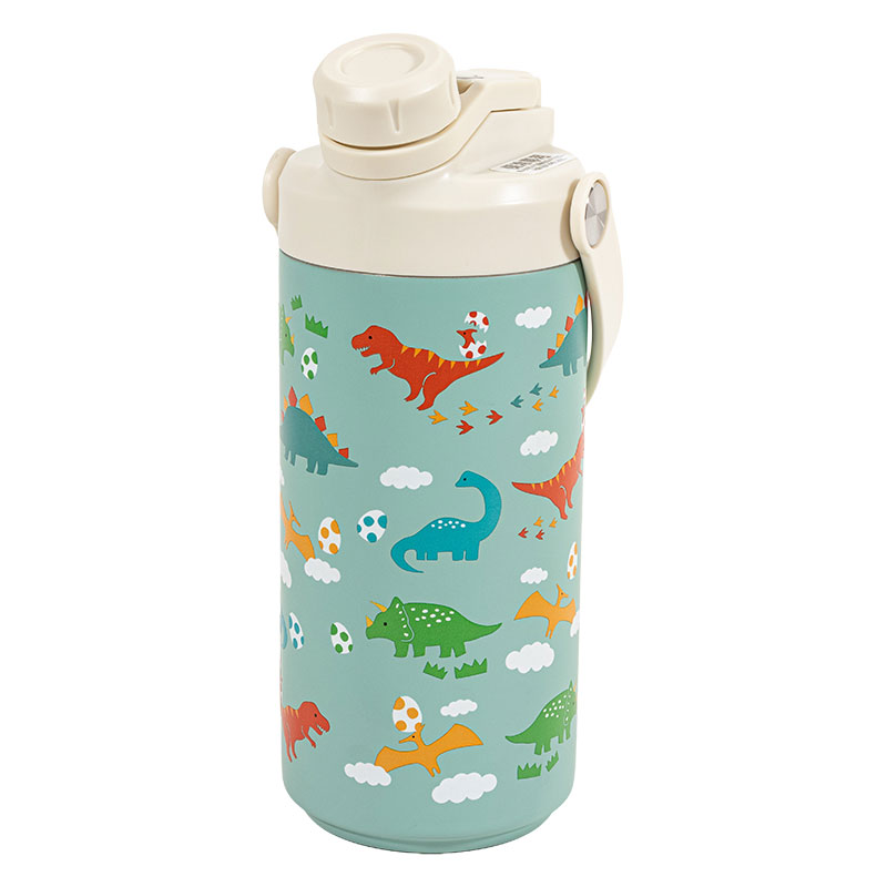 2WAY キッズボトル 400ml 恐竜 保冷専用 スポーツドリンク対応