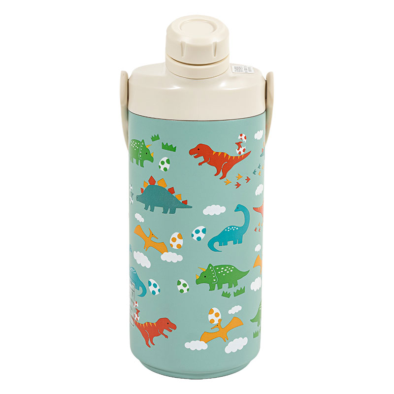 2WAY キッズボトル 400ml 恐竜 保冷専用 スポーツドリンク対応