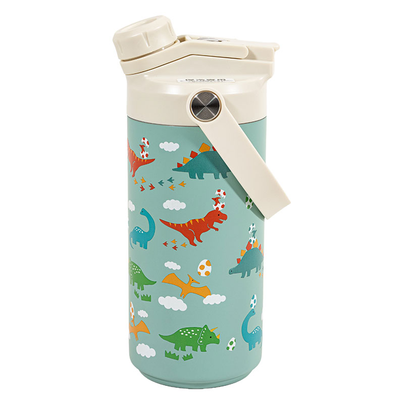 2WAY キッズボトル 400ml 恐竜 保冷専用 スポーツドリンク対応