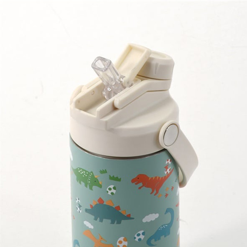 2WAY キッズボトル 400ml 恐竜 保冷専用 スポーツドリンク対応