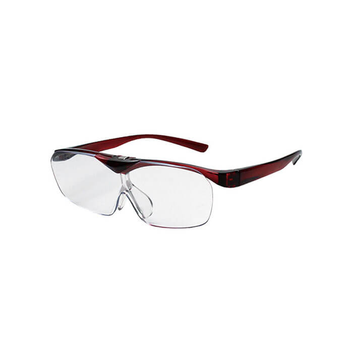 跳ね上げメガネタイプルーペ FSL-01-5 ワイン