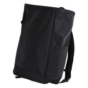 adidas ブルグ スクエアリュック Mサイズ 23L ブラック×ブラック