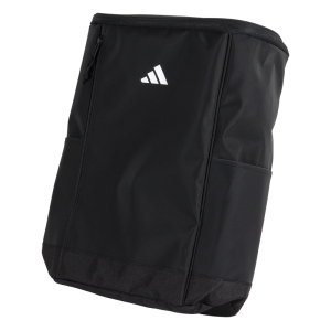adidas ブルグ スクエアリュック Mサイズ 23L ブラック×ホワイト