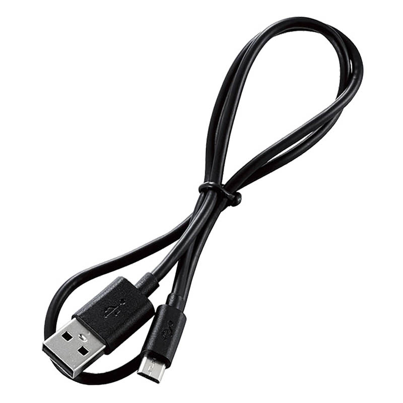 【アウトレット品】6700mAh 防災LED付 モバイルバッテリー 平型 ブラック