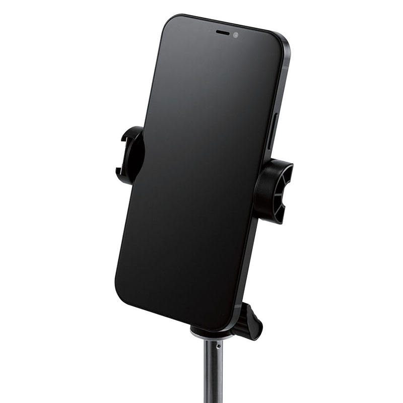 【お取り寄せ商品】スマートフォン用三脚｜自撮り棒｜2Way ブラック