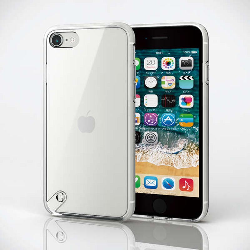iPhone SE 第3世代 ハイブリッドケース スタンダード クリア PM-A22SHVCKCR