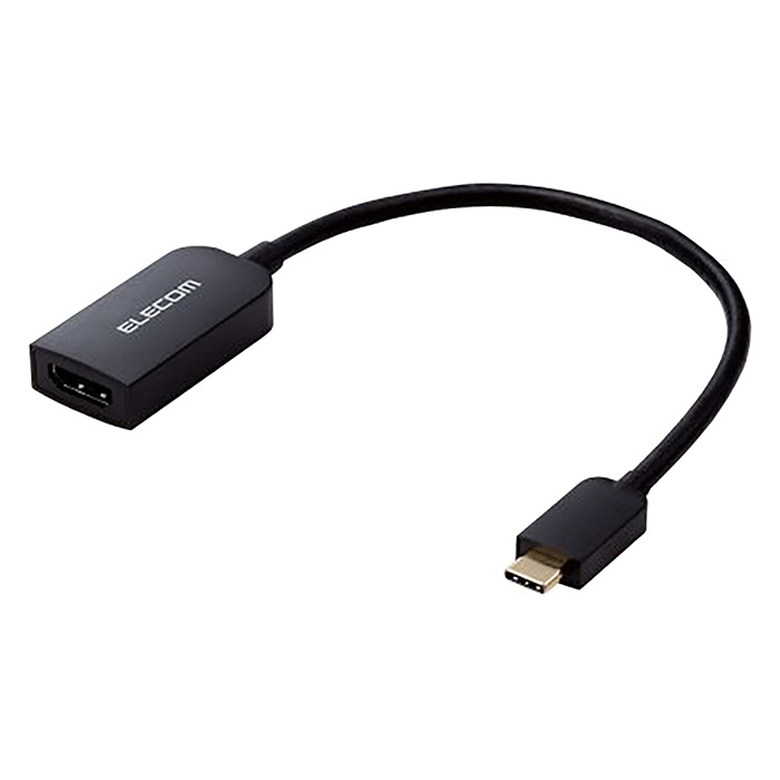 変換ケーブル USB Type-C to HDMI 0.15m MPA-CHDMIQBK ｜ ミスター