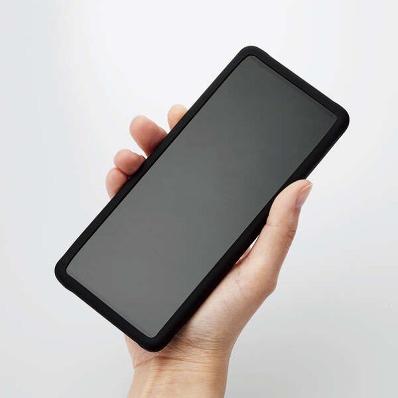 マルチシリコンバンパー Lサイズ ブラック P-SB05BK