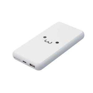 モバイルバッテリー 10000mAh 大容量 15W｜3A【 iPhone iPad Android スマホ タブレット 他対応 】 ホワイトフェイス