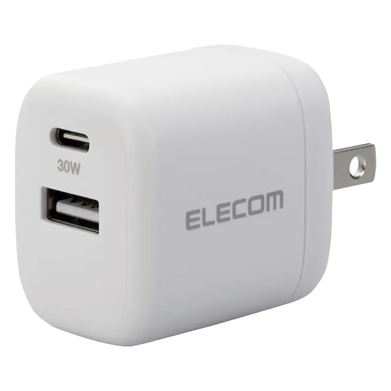 【お取り寄せ商品】AC充電器 USB充電器(A×1・C×1) USB Power Delivery 30W MPA-ACCP30WH