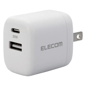 【お取り寄せ商品】AC充電器 USB充電器(A×1・C×1) USB Power Delivery 30W MPA-ACCP30WH
