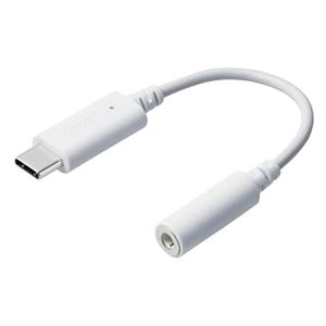 タイプC 変換 ケーブル USB Type C to イヤホンジャック ホワイト MPA-C35DWH