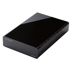 TV向け外付けハードディスク 2TB ブラック ELD-HTV020UBK