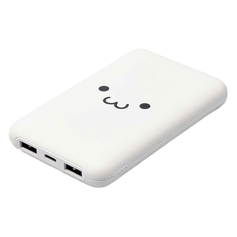 薄型コンパクトモバイルバッテリー 10000mAh 20W DE-C44-10000WF