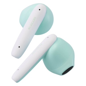 【お取り寄せ商品】Bluetoothイヤホン 完全ワイヤレス AAC対応 低遅延モード セミオープン タッチセンサー マカロングリーン