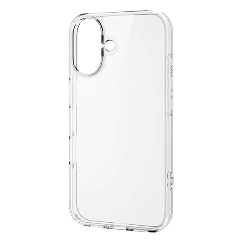 iPhone16 ハイブリッドケース クリア PM-A24AHVCKCR