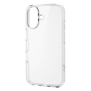 iPhone16 ハイブリッドケース クリア PM-A24AHVCKCR